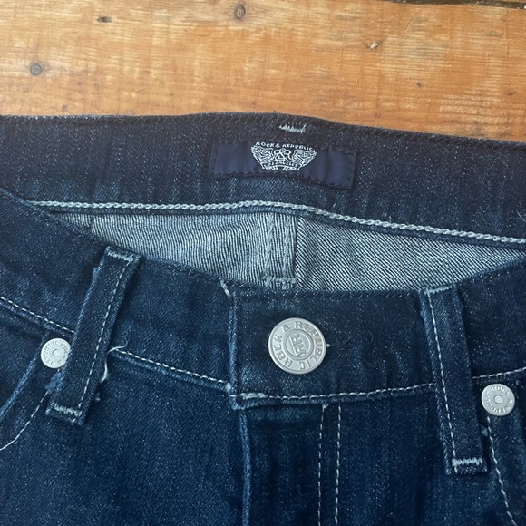 Rock and Republic Dark Wash Stella Jean Size 28 - Picture 10 of 11